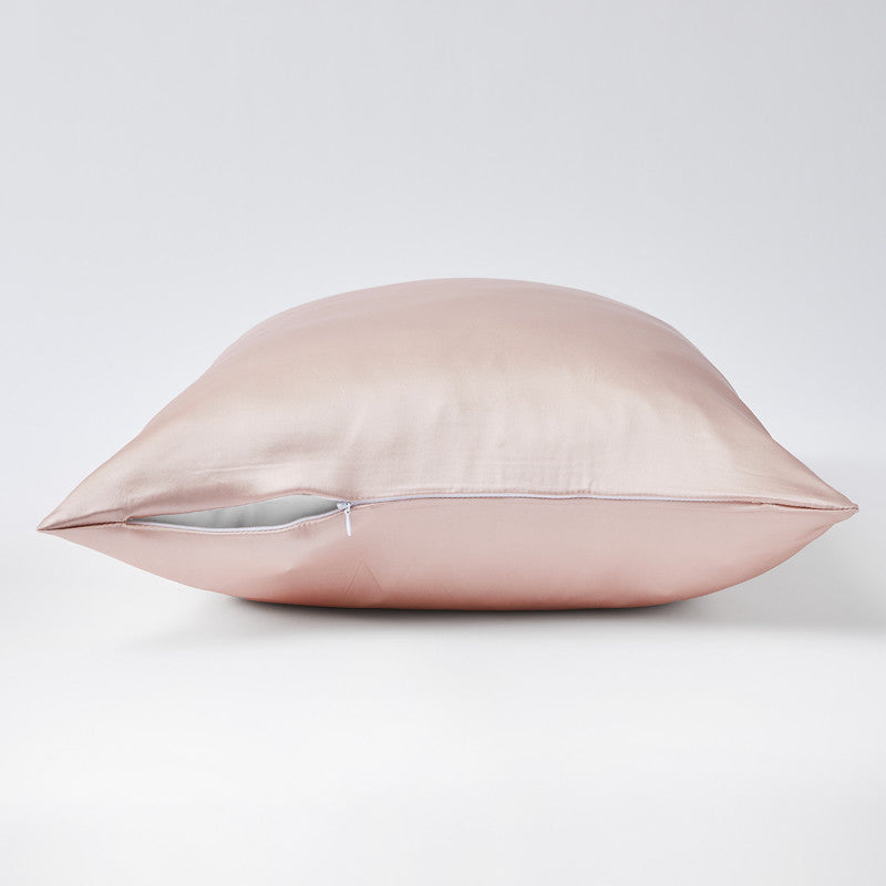 Taie d'oreiller en soie sans volant 19 mommes