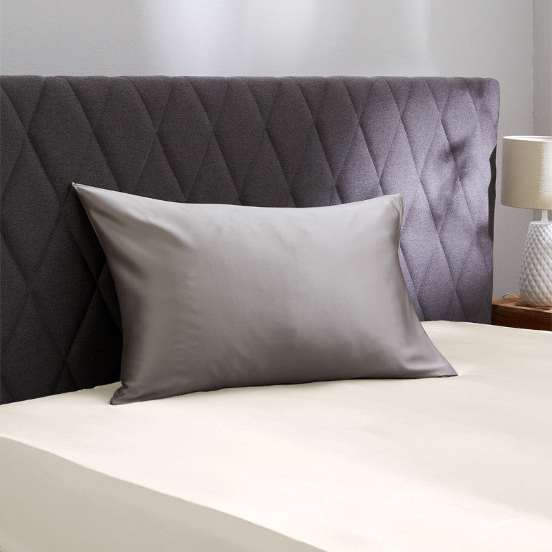 Taie d'oreiller en soie sans volant 19 mommes