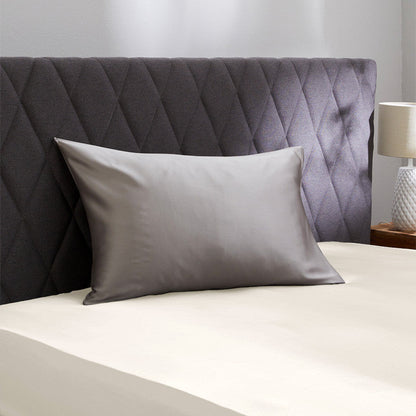 Taie d'oreiller en soie sans volant 19 mommes