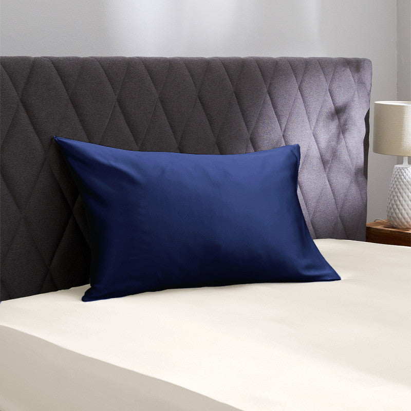 Taie d'oreiller en soie sans volant 19 mommes