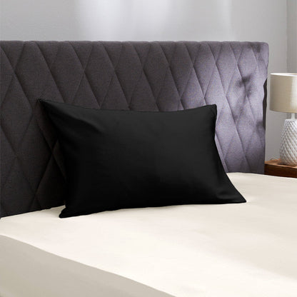 Taie d'oreiller en soie sans volant 19 mommes