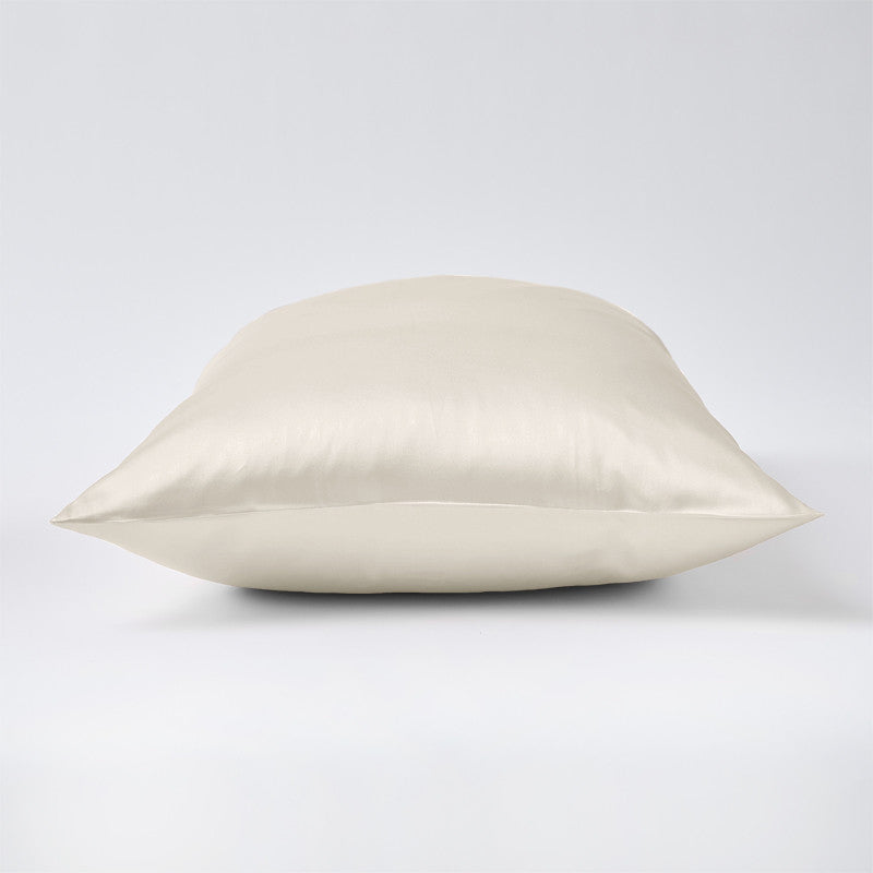 Taie d'oreiller en soie sans volant 19 mommes