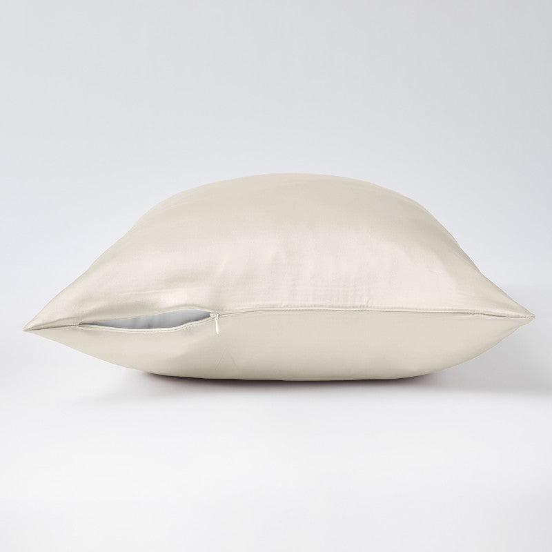 Taie d'oreiller en soie sans volant 19 mommes